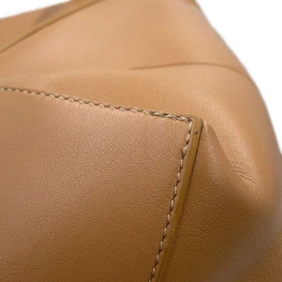 LOEWE Puzzle fold Size Mini Leather warm dessert - Picture 12 of 16